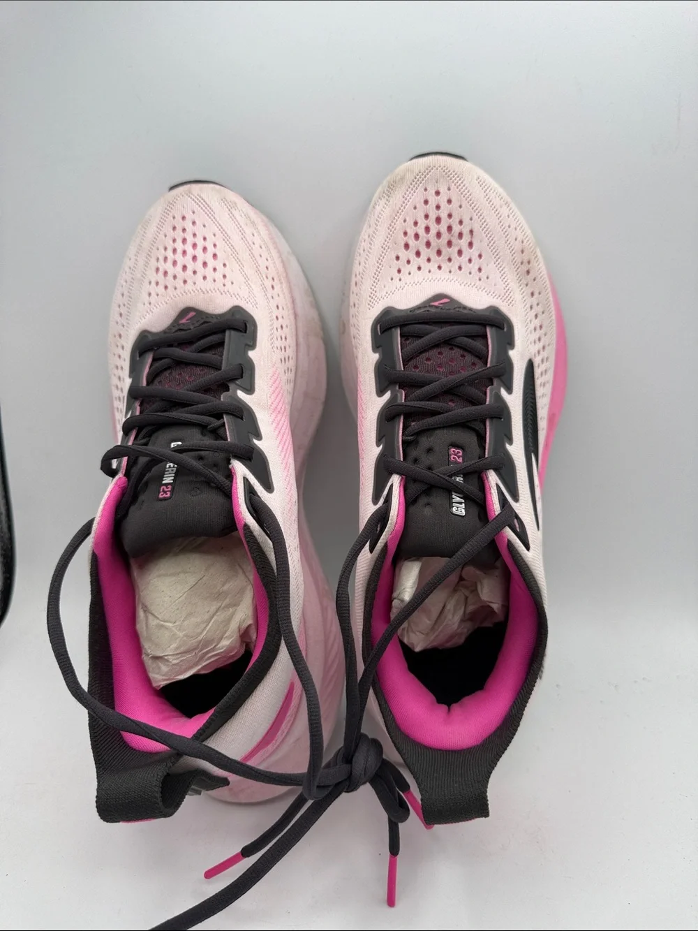 Brooks Glycerin 23 Women’s 9.5 Running Shoes - Pink/Black S1 - Picture 5 of 6